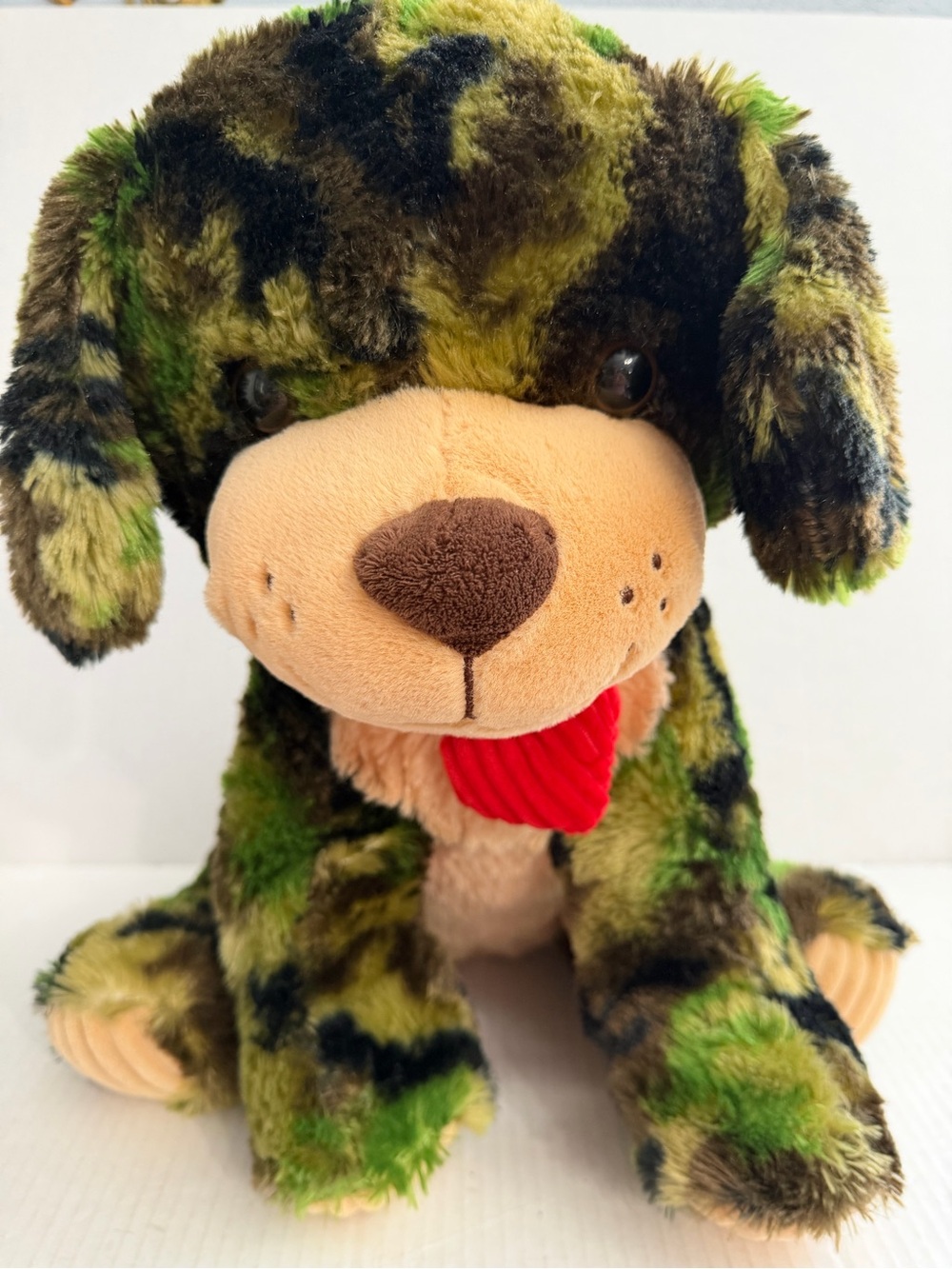 MTY International Camouflage Puppy Dog Plush
